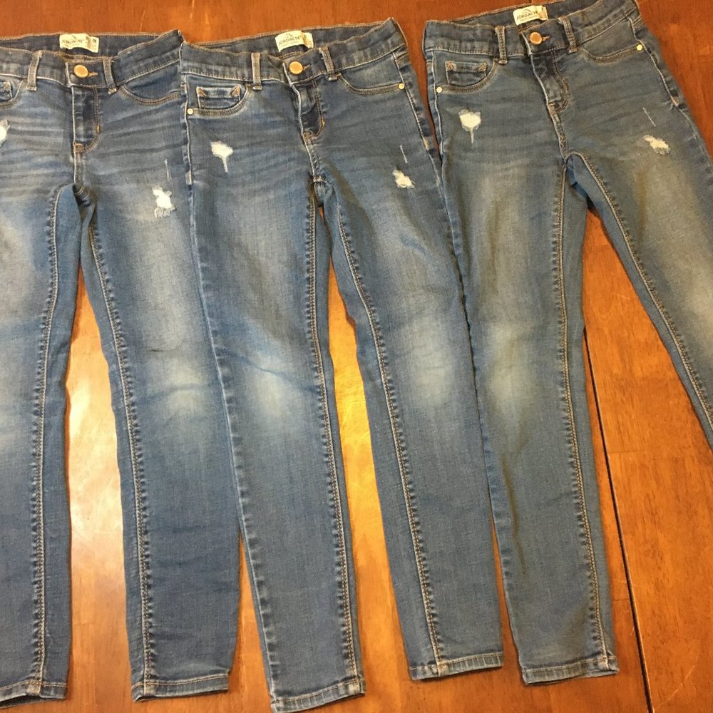 GIRLS SKINNY JORDACHE JEANS